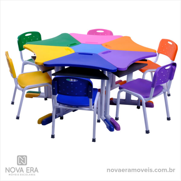Conjunto Hexagonal Infantil